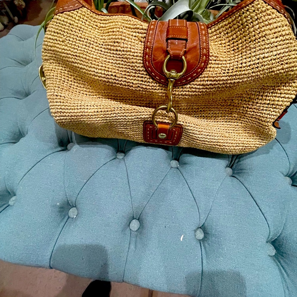 Vintage coach hobo bag
